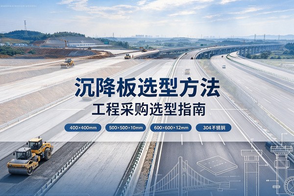 阳新沉降板选择方法