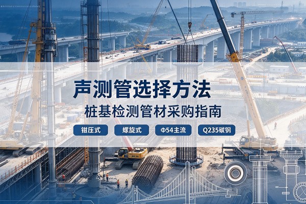 阳新声测管选型标准
