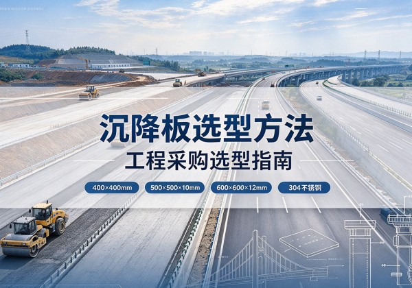 阳新沉降板选择方法