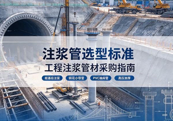 阳新注浆管选型标准